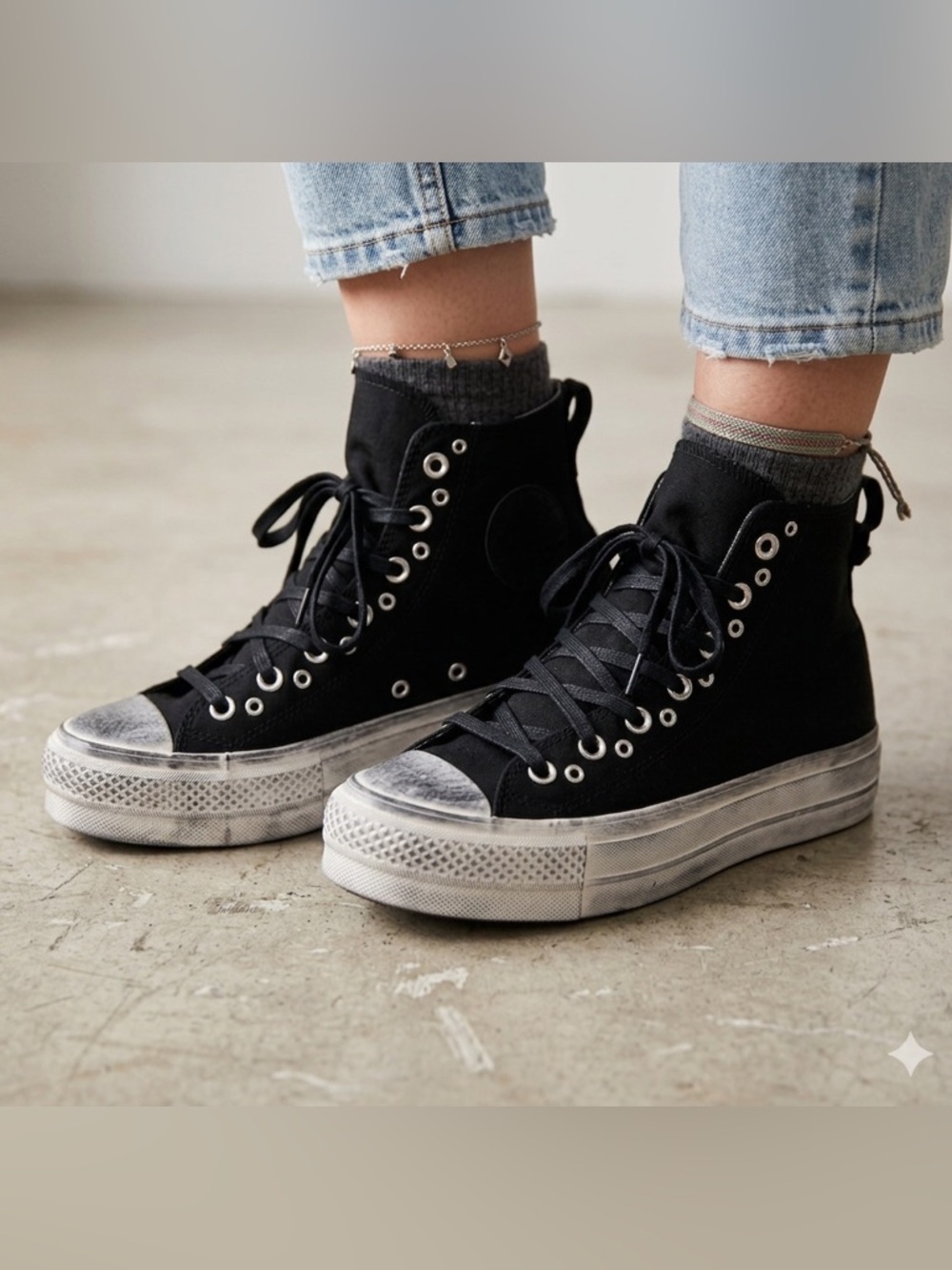 Converse Chuck Taylor CTAS Platform Punk Women's size 7.5